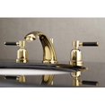 thumbnail image 2 of Kingston Brass KB8962DKL Robinet de Toilette Répandu 8 Po Kaiser&44; Laiton Poli, 2 of 3