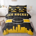 thumbnail image 1 of YST, Comforter Set, Sports Theme, 7-Piece, Ice Hockey, Twin, 1 of 4