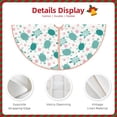 thumbnail image 4 of KLL Sea Turtle Christmas Tree Skirt 48" ,Party Decorations Farmhouse for Christmas Decorations Holiday Party, 4 of 6