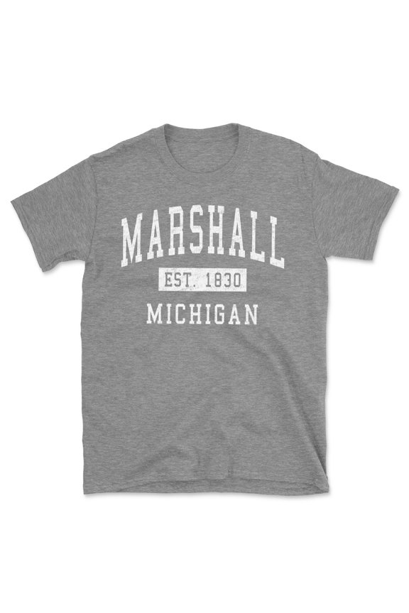 Marshall Michigan Classic Established Men's Cotton T-Shirt