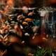 thumbnail image 5 of Mini acuario portátil con oxígeno alimentado por USB, burbujeador de aire y piedra difusora de aire, silencioso, ahorra energía y es un accesorio para acuario., 5 of 8