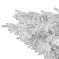thumbnail image 3 of Vickerman Arbre de Noël Artificiel Non Éclairé 5 Pieds avec Support, Blanc, 3 of 5