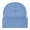 Light Blue, variant on Mikilon Unisex Solid Color Versatile Knitted Hats Outdoorsy Ear-Protection Warm Hats Winter Thermal Hats