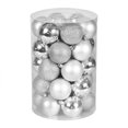 thumbnail image 5 of Classic Christmas Ornaments Balls,1.2" Shatterproof Plastic Christmas Ornaments Sets for Xmas Christmas Tree Holiday Wedding Party Decoration, 24 Count, 5 of 7