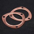 thumbnail image 4 of 2 Pack 3 Inch Copper Exhaust Manifold Gaskets Reusable for SBC BBC 302 350 454 383, 4 of 4