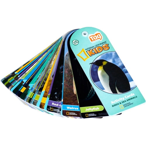 LeapFrog Tag National Geographic Activity Cards: Birds & Sea Animals - LeapFrog Tag National Geographic Activity Cards: Birds & Sea Animals -