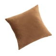 thumbnail image 4 of Funda de almohada de felpa corta para sofá, silla, funda de almohada, funda de cojín decorativa para el hogar, tipo 07, marrón AweSitey HA7777-02B, 4 of 6