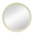 thumbnail image 5 of Gzxs 20inch Round Wall Mirror for Bathroom, Circle Vanity Mirror for Wall Decor, Wooden Frame for Entryway Bedroom Living Room, Cream, 5 of 8