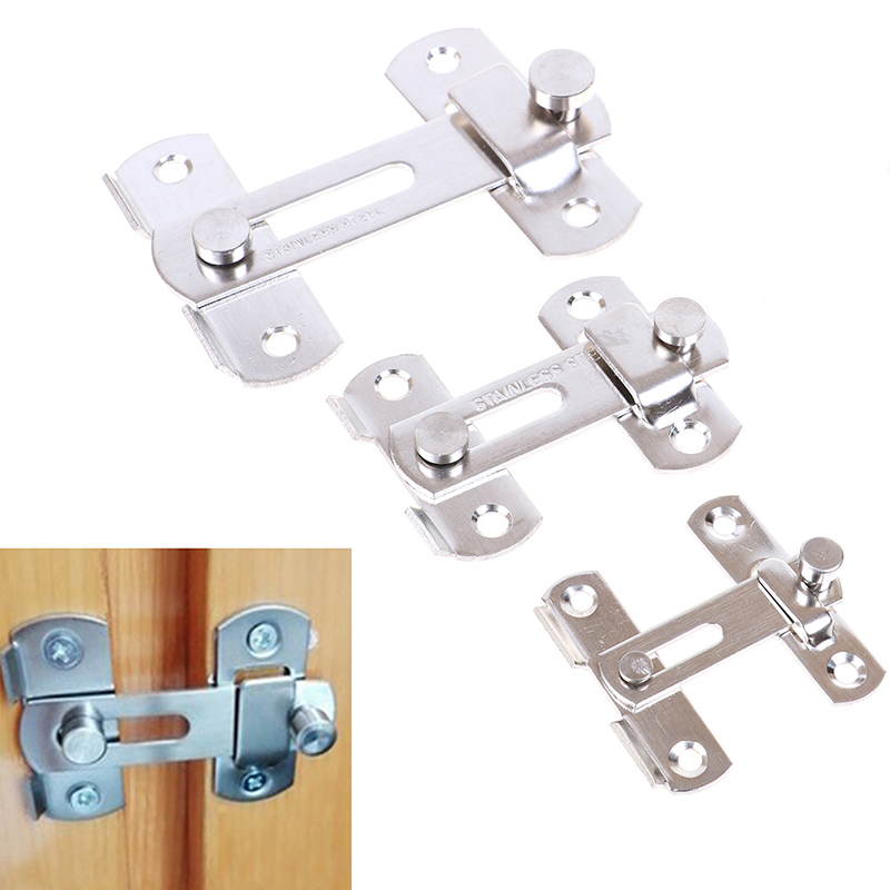 Guard Latch Bolt Sliding Window Door Lock Handle Stainless Steel Safety