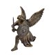 thumbnail image 5 of Figura de ángel guerrero, escultura creativa para regalar en la estantería del dormitorio o vitrina. Oro, 5 of 9