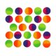 thumbnail image 2 of Belas Icy Super - 32 mm vibrantes Vibrantes Two Color Bouncy Balls 24 Pack SNInc. Ver descripción, 2 of 2