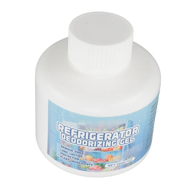 Gel Desodorizador de Nevera, Gel de Purificació de Aire de Refrigerador Fácil de Usar Elimine Los Olores con Tapa Para El Hogar
