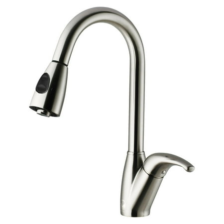 Vigo VG02017ST Single Handle Pull Down Kitchen Faucet