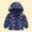 Yellow, variant on ATOGUTA Toddler Boys Winter Coat Cute Print Zip Jacket Hooded Trench Lightweight Kids Coats Windbreaker Casual Outerwear Brown, Size 2T-7