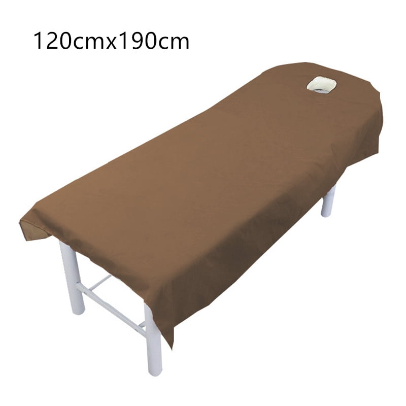 Massage Table Sheet with Face Hole Washable Reusable Massage Table