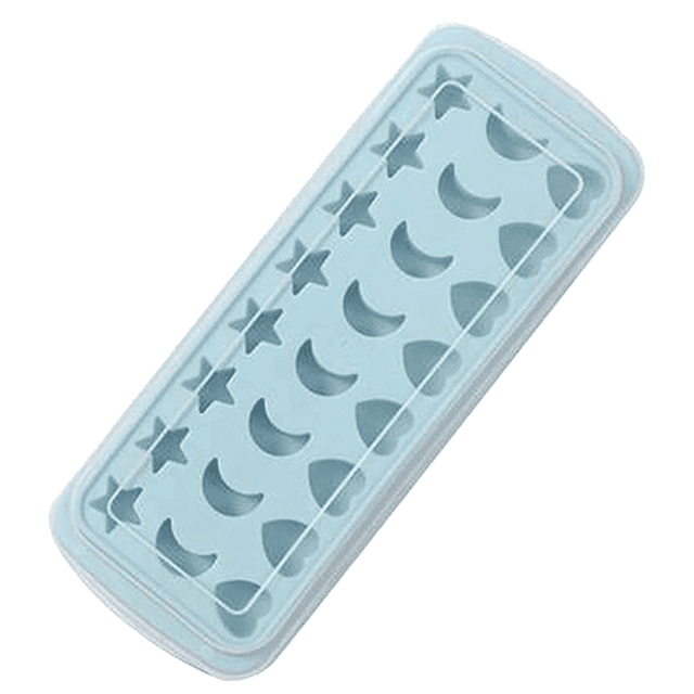 Molde para cubitos de hielo con forma de corazón, luna y estrella, moldes para chocolate, moldes para hornear, moldes para hacer hielo