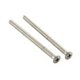 thumbnail image 3 of Kingston Brass FLSQUARE8 Claremont Heavy Duty Square Solid Cast Brass Shower Flange, Brushed Nickel, 3 of 4