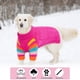 thumbnail image 4 of Suéter para Perro OUOBOB XXL Cuello Alto Tejido Rosa Calentito, 4 of 7