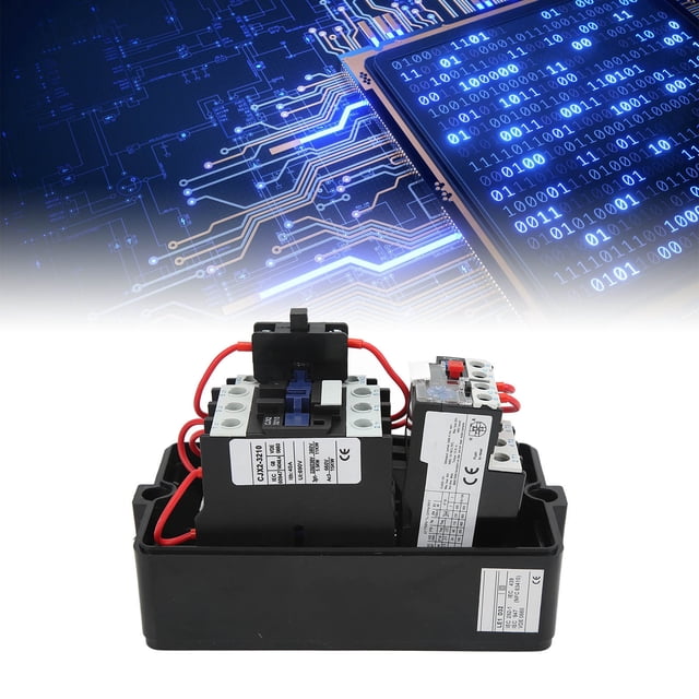 Artor del Motor Magnético, Interruptor de Control Del Motor 3 Fase Cablado Simple de Cablado simple para compresor de aire para aplicacaciones de Agua