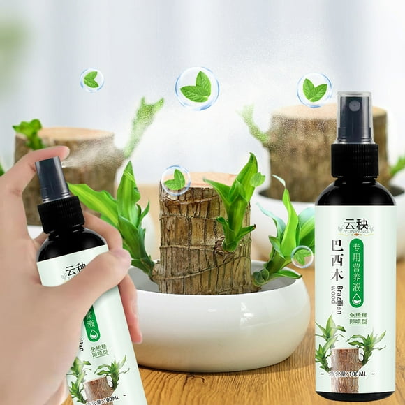 Latrodar Brazilian Wood Plant Food Plant Nutrient Teacher Appreciation Gifts Lucky Tree Brazilian Wood Plant Fertilizer Liquid for Brazilian Wood Flowering Nutrient Plants Fertilizer 1PC Mother's Day