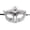 A006- Silver, variant on Masquerade Mask Black Venetian Eye Mask for Women Halloween Mardi Gras Prom Party Fancy Dress Accessory 1 Pack