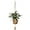 Brown, variant on Jute Crochet Long Plant Hanger for 3 Inch to 12 Inch Pots, Macrame Plant Holder Rope with S Shaped Hooks for Halloween Home Decor(White)