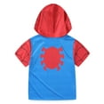 thumbnail image 4 of Marvel Spider-Man Short Sleeve Hooded T-Shirt and Short (Boys), 2 Piece Set, Sizes 2T-12, 4 of 7