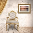 thumbnail image 3 of Bibikow, Walter 18x13 Gold Ornate Wood Framed with Double Matting Museum Art Print Titled - Sweden-Stockholm-Stockholm City Hall and Riddarholmen church-sunset, 3 of 4