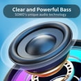 thumbnail image 2 of Altavoz de ducha Bluetooth SOWO resistente al agua con emparejamiento TWS negro, 2 of 8