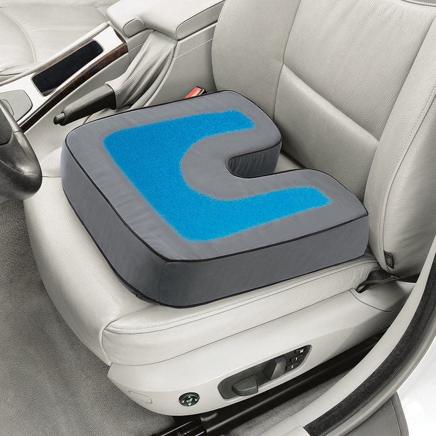 Brookstone Biosense Memory Foam Orthopedic Seat Cushion