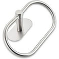 thumbnail image 3 of Nvzi Self Stainless Steel Stick on Wall Adhesive Towel Ring, 3 of 5