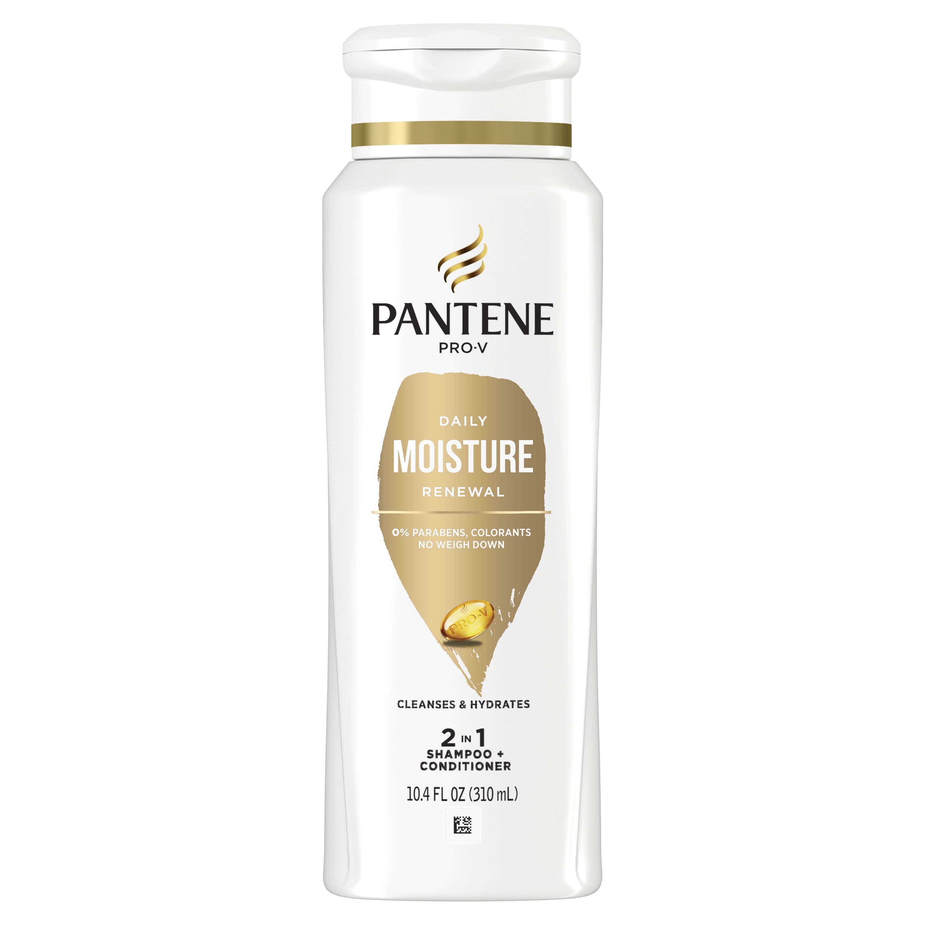 Pantene Pro-V Daily Moisture Renewal 2 in 1 Shampoo + Conditioner, 10.4 oz