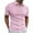 Short Sleeve-Pink, variant on Oalirro Men's Long Sleeve T Shirts Casual Patchwork 1/4 Zip Collared Shirt