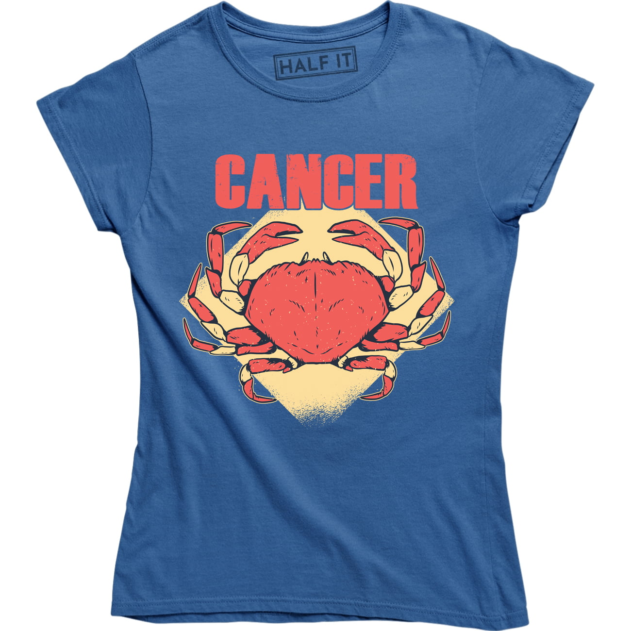 Horoscope Astrology Birthday Gifts Cancer Zodiac Embroidered Crewneck Sweatshirt