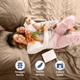 thumbnail image 4 of Martex Cotton Rich Wrinkle Resistant Bed Pillowcase Pair - Soft Brushed Cotton Blend Finish, King Pillowcases, Khaki, 4 of 6
