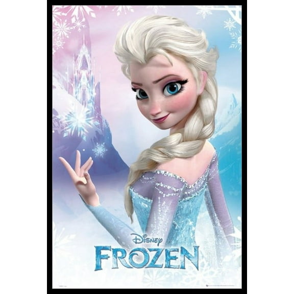 Disney Frozen - Elsa Laminated & Framed Poster (24 x 36)
