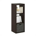 thumbnail image 6 of Pemberly Row Open Back Decorative Cube Storage Organizer in 3-Cube Dark Oak, 6 of 6