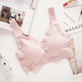 thumbnail image 1 of [Six colors] outdoor sexy sports bra solid color seamless gather push-up underwearpangjing, 1 of 4