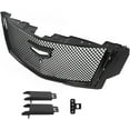 thumbnail image 4 of SHZAITOR Front Bumper Grille Black Upper Grill Honeycomb Replacement for 2015-2020 Escalade, 4 of 7