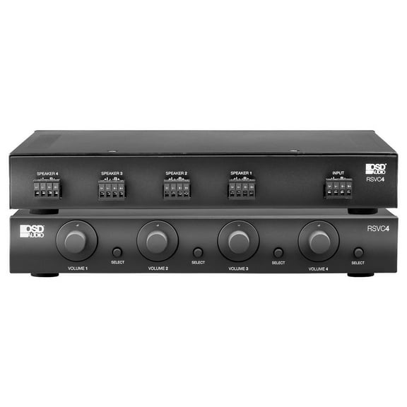 OSD Audio RSVC4 4 Zone Resistor Based Speaker Selector Volume Control