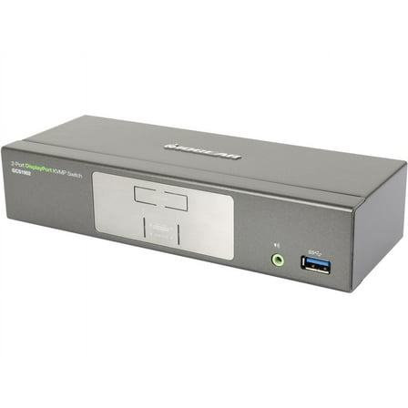 IOGEAR GCS1902 2-Port DisplayPort KVMP Switch with USB 3.0 Hub (TAA Compliant)