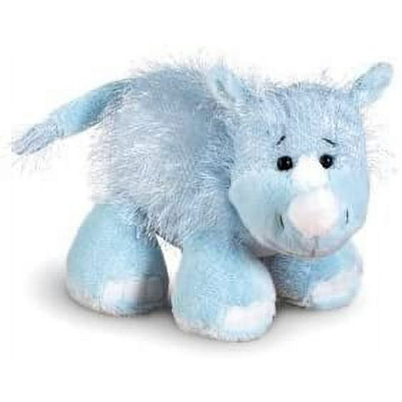New Ganz Webkinz Blue Rhino Plush Toy Comes With Sealed Code