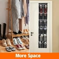 Fdelink Storage Containers Door Hanging Shoe Storage Bag 12 Mesh