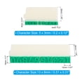 thumbnail image 2 of Uxcell Detachable Number Stamps Numeral 0-9 Number Stamp Combination Set Number Stamper Font Size 5x3mm & 13x8mm, 2 Set, 2 of 5