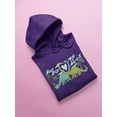 thumbnail image 3 of You Are My Heart, Dinosaur Hoodie Women -Smartprints Designs, Female x-Large, 3 of 4