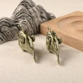 thumbnail image 4 of Oasiva Angler Fish Figurines Metal Statue Angler Fish Decorative Object Ornament, 4 of 8