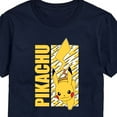 thumbnail image 3 of Pokémon - Pikachu Lightning Bolts - Men's Short Sleeve Graphic T-Shirt, 3 of 5