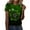 AG, variant on Aayomet St Patrick's Day Womens Tops Casual Womens Loose Fit Tshirts Short Sleeve Summer Tops Casual Workout Yoga Tunic T Shirts Tops,AG S