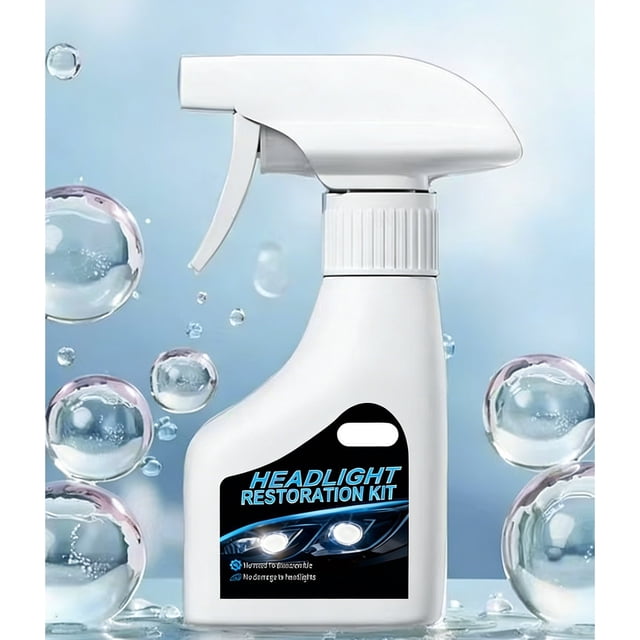 BotaniNest Automotive Headlight Restoration Coating Headlight For Trucks Motorcycles & RVs Yellowing Cloudy & Foggy For No Sanding 180ml