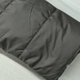 thumbnail image 5 of Quealent Quilted Jackets for Women Long Thicken Puffer Jacket Fleece Lined Winter Coats Hooded coat with Zip Pockets Gray for Size S, 5 of 7